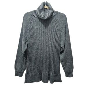 Altar'd State- Wmn. XS Gray Ribbed Turtleneck Long Sleeve Pullover Cozy Sweater